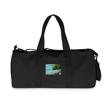 HOLIDAY. LONG LIVE THE HOLIDAYS. HOLIDAY. SEA - Recycled Canvas Sports Bag by Stanley/Stella - black - Front