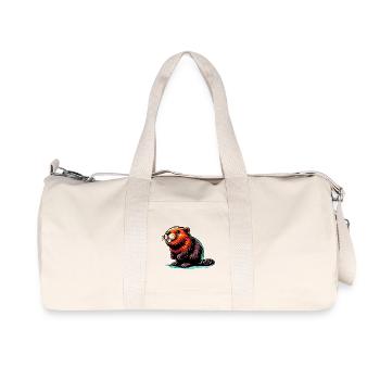 Beaver - Recycled Canvas Sports Bag by Stanley/Stella - natural - Front