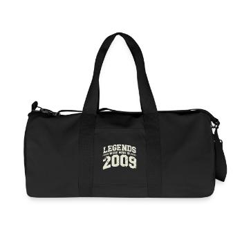 2009 Vintage Born Legends Cadeau d’anniversaire - Sac de sport en toile recyclée Stanley/Stella - noir - Devant