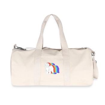 Havanese - Recycled Canvas Sports Bag by Stanley/Stella - natural - Front