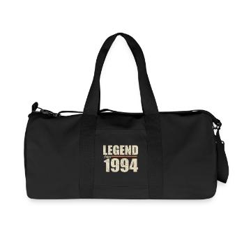 Birthday 1994 | Legend since 1994 - Recycled Canvas Sports Bag by Stanley/Stella - black - Front