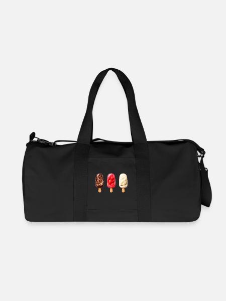 Threesome Popsicles Trio - Recycled Canvas Sports Bag by Stanley/Stella - black