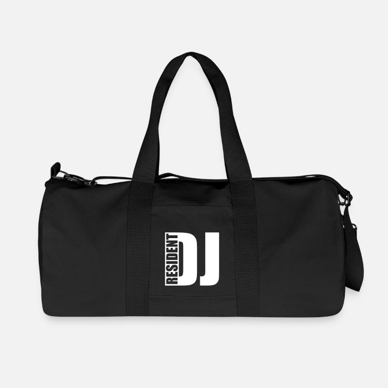 DJ - Recycelte Canvas-Sporttasche von Stanley/Stella - Schwarz