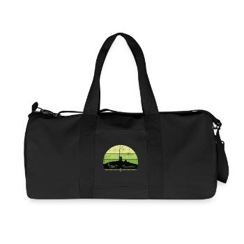 Harz Style - Harz Mountains - We love the Harz Mountains - Recycled Canvas Sports Bag by Stanley/Stella - black - Front