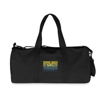 Royaume de Suède de la Skyline de Stockholm - Sac de sport en toile recyclée Stanley/Stella - noir - Devant