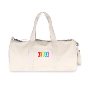 All Roads Lead to Golf - Sac de sport en toile recyclée Stanley/Stella - blanc naturel - Devant