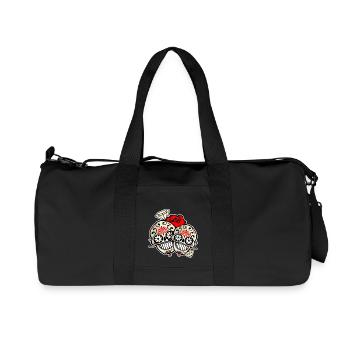 DIAMOND SKULL - Sac de sport en toile recyclée Stanley/Stella - noir - Devant