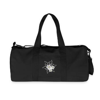 edelweiss - Recycled Canvas Sports Bag by Stanley/Stella - black - Front