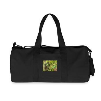 Autumn Forest - Recycled Canvas Sports Bag by Stanley/Stella - black - Front