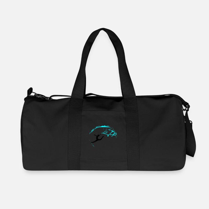 Rhythmic gymnastics - Recycelte Canvas-Sporttasche von Stanley/Stella - Schwarz