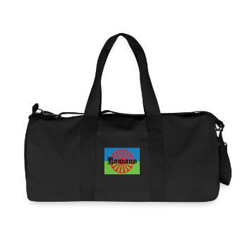 Lennyromanoflag - Sac de sport en toile recyclée Stanley/Stella - noir - Devant