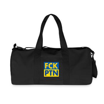 Fck ptn - Recycled Canvas Sports Bag by Stanley/Stella - black - Front