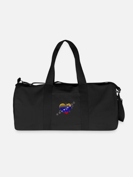 LATENT VENEZUELA - Recycelte Canvas-Sporttasche von Stanley/Stella - Schwarz