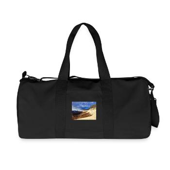 Lever de soleil Vercors - Sac de sport en toile recyclée Stanley/Stella - noir - Devant