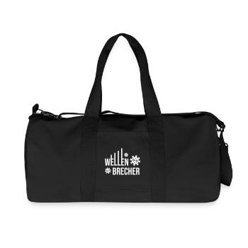 Wellenbrecher Virus - Recycelte Canvas-Sporttasche von Stanley/Stella - Schwarz - Vorne