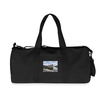 Castle of Vaux le Vicomte - Recycled Canvas Sports Bag by Stanley/Stella - black - Front