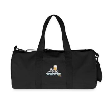 Après-Ski Party – Vive les pistes ! - Sac de sport en toile recyclée Stanley/Stella - noir - Devant