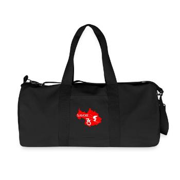 Savoie 73 - Recycled Canvas Sports Bag by Stanley/Stella - black - Front