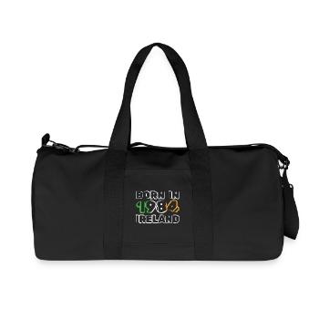 1984 - Recycled Canvas Sports Bag by Stanley/Stella - black - Front