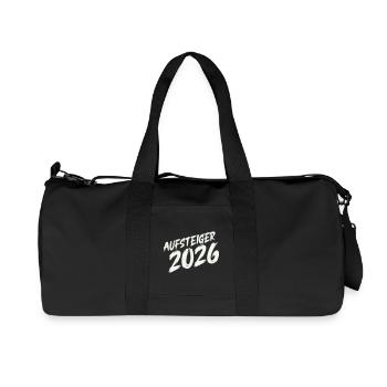 Rising Star 2026 Design - Sac de sport en toile recyclée Stanley/Stella - noir - Devant