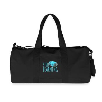 Toujours en apprentissage, progression, motivation des élèves - Sac de sport en toile recyclée Stanley/Stella - noir - Devant