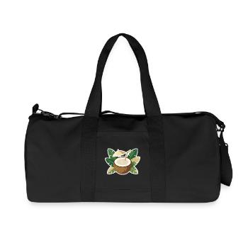 Refroidisseur de l’île Coconut - Sac de sport en toile recyclée Stanley/Stella - noir - Devant