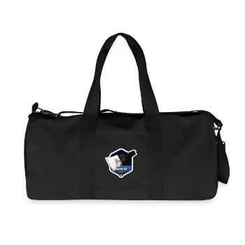 Space Race Serie: GEMINI (Großdruck) - Recycelte Canvas-Sporttasche von Stanley/Stella - Schwarz - Vorne