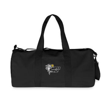 Drôle Water Polo Hai Water Polo Joueur de Water Polo - Sac de sport en toile recyclée Stanley/Stella - noir - Devant