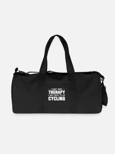 Cycling Lifestyle Statement T-Shirt - Recycelte Canvas-Sporttasche von Stanley/Stella - Schwarz