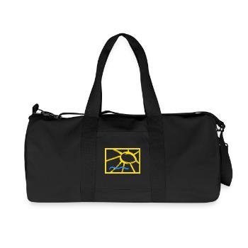 SOMMER - Recycelte Canvas-Sporttasche von Stanley/Stella - Schwarz - Vorne
