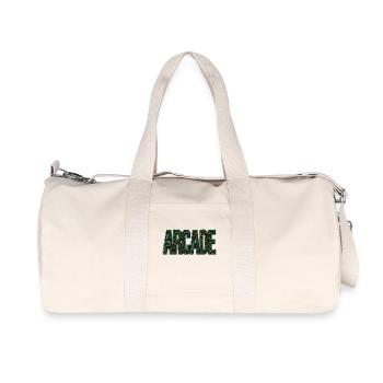 Arcade - Recycled Canvas Sports Bag by Stanley/Stella - natural - Front
