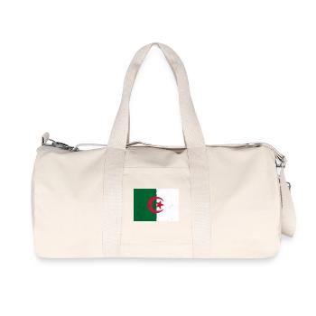 Drapeau de l’Algérie – Fierté et identité nationale - Sac de sport en toile recyclée Stanley/Stella - blanc naturel - Devant