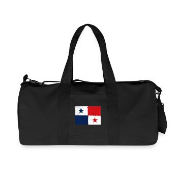 Flag of Panama - Recycled Canvas Sports Bag by Stanley/Stella - black - Front