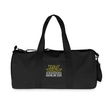 Bachelor 2026 Das wars - Recycelte Canvas-Sporttasche von Stanley/Stella - Schwarz - Vorne