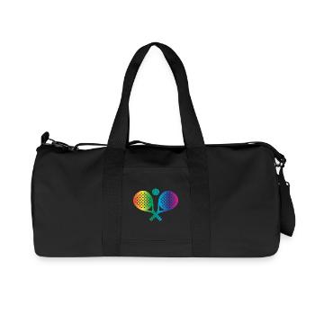 Padel Sport - Recycled Canvas Sports Bag by Stanley/Stella - black - Front