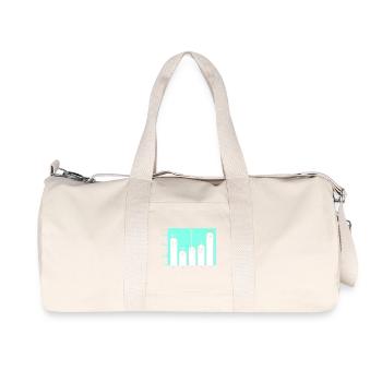 Programmeur Codeur GPT - Sac de sport en toile recyclée Stanley/Stella - blanc naturel - Devant
