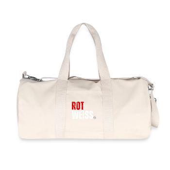 Essen, meine Stadt! - Recycelte Canvas-Sporttasche von Stanley/Stella - Naturweiß - Vorne