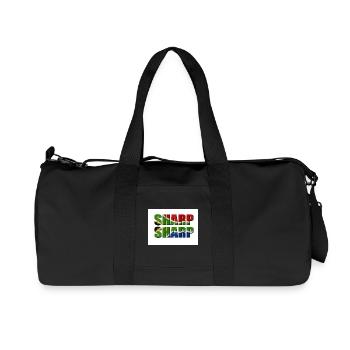 Sharp sharp  - Recycled Canvas Sports Bag by Stanley/Stella - black - Front
