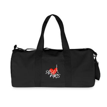 Salsa Paris white Danceshirt - Recycled Canvas Sports Bag by Stanley/Stella - black - Front