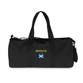 north coast 500 - Recycled Canvas Sports Bag by Stanley/Stella - black - Front