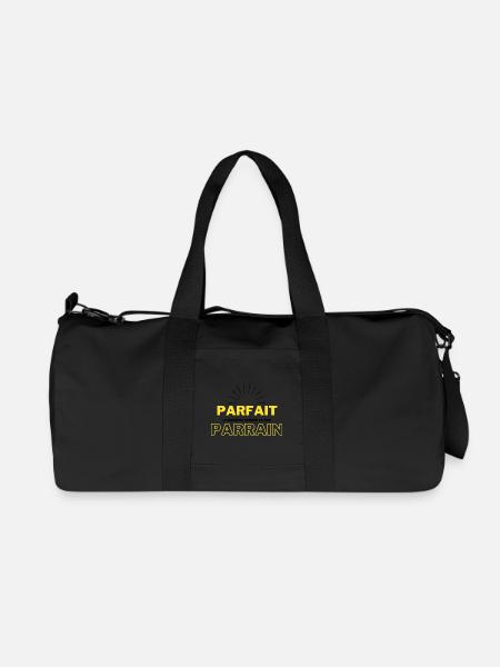 T-shirt for a Perfect Godfather - Recycled Canvas Sports Bag by Stanley/Stella - black