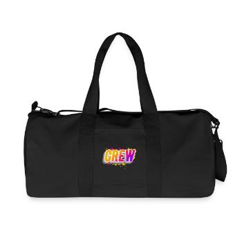 Crew - Recycelte Canvas-Sporttasche von Stanley/Stella - Schwarz - Vorne
