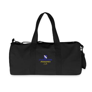 Design champardennais - Sac de sport en toile recyclée Stanley/Stella - noir - Devant