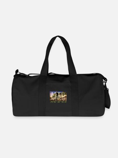 MTB - Recycled Canvas Sports Bag by Stanley/Stella - black