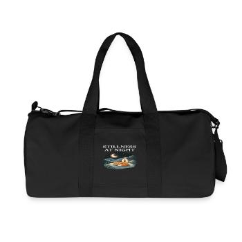 Ferme Animal Cottagecore de Nuit Fox - Sac de sport en toile recyclée Stanley/Stella - noir - Devant