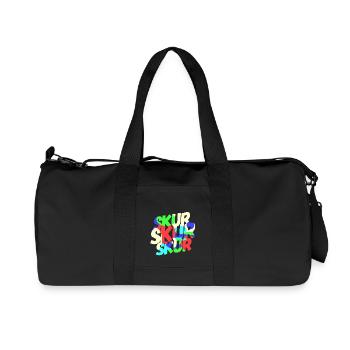 SKUR - Recycled Canvas Sports Bag by Stanley/Stella - black - Front