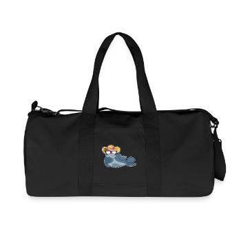 Seal Sunglasses - Recycled Canvas Sports Bag by Stanley/Stella - black - Front