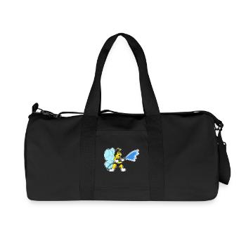 Bee Firefighter Fire Hose Fire Brigade - Recycled Canvas Sports Bag by Stanley/Stella - black - Front