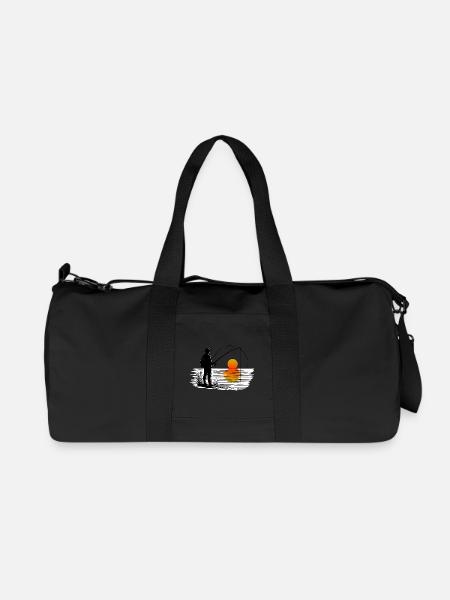Pêcheur 3 - Sac de sport en toile recyclée Stanley/Stella - noir