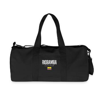 Riobamba Équateur Équatoriens - Sac de sport en toile recyclée Stanley/Stella - noir - Devant